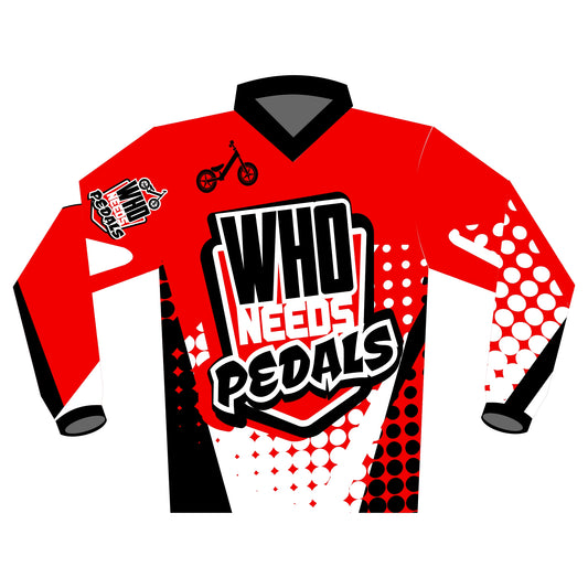 Who Needs Pedals Factory Jersey